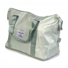 11740-4-green Сумка раскладная 42х34/42х47 см, ручки из те...