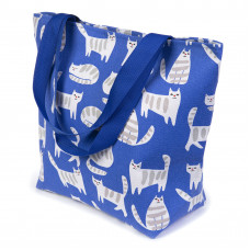 5577blue Сумка пляжная 45x35см, ручка стропа 30мм 5577blue Сумка пляжная 45x35см, ручка стропа 30мм