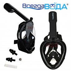 BBM718 ВсегдаВОДА BLACK L/XL Маска полнолицевая 10 шт/кор BBM718 ВсегдаВОДА BLACK L/XL Маска полнолицевая 10 шт/кор