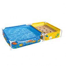 561CF Bestway Каркасный бассейн + песочница 213х122х30,5см...